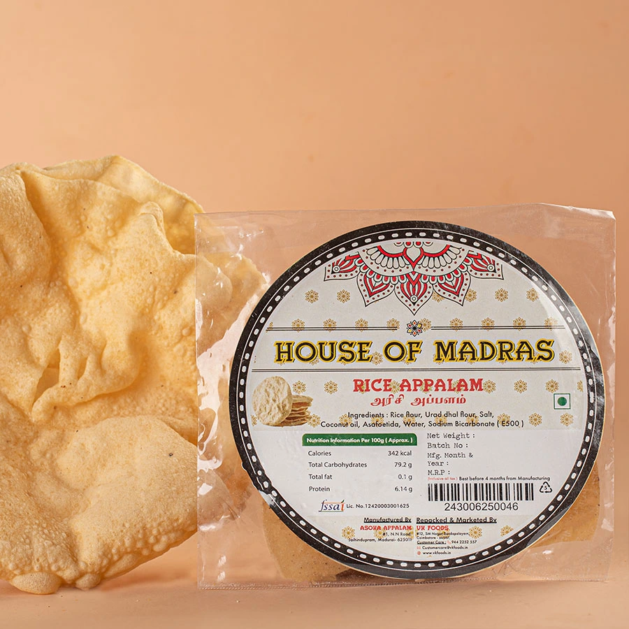 Rice Appalam - House of Madras
